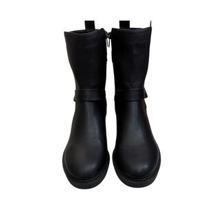 NEW ALFANI® Womens Chantal | Buckle Accent Boots | Size 8M | NWOB